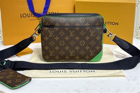 louis vuitton green messenger bag|Louis Vuitton unisex bag.